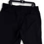 Mens Black Flat Front Slash Pocket Straight Leg Chino Pants Size 40/32 image number 4