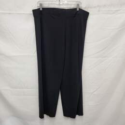 Eileen Fisher WM's Elastic Black Trousers Size L alternative image