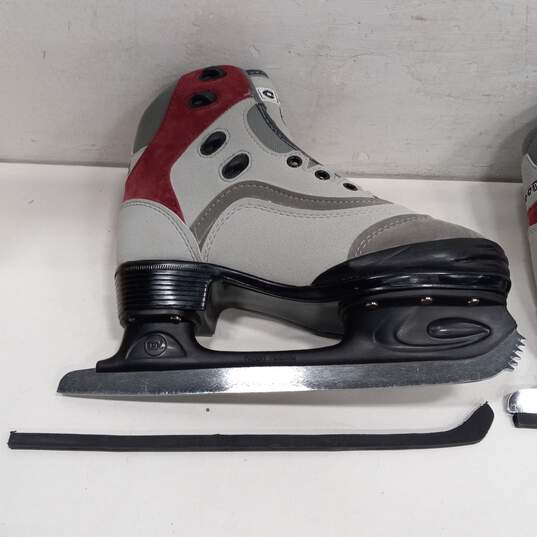 CCM 60 SP Grey & Maroon Ice Hockey Skates Size 6 image number 3