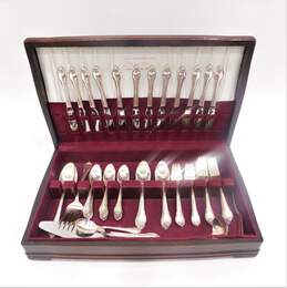 1847 Rogers Bros Remembrance Silver Plate Flatware Set - Service For 12