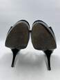 Authentic YSL Tribute Black Slingback Sandals W 6 image number 5