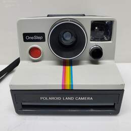 Polaroid One Step Rainbow Stripe Land Camera