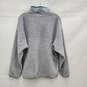 Patagonia MN's Gray 100% Polyester Fleece Snap Button Pullover Size XL image number 2