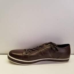 Kenneth Cole Men's On Cue Brown Leather Casual Shoes Sz. 13M alternative image