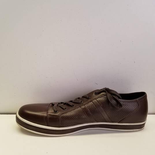 Kenneth Cole Men's On Cue Brown Leather Casual Shoes Sz. 13M image number 2