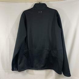 Men's Black Under Armour Full-Zip Jacket, Sz. XL alternative image