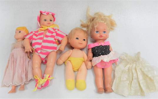 Assorted Vntg Play Dolls Baby Dolls Lot Mattel Eugene Doll Co Cameo image number 1