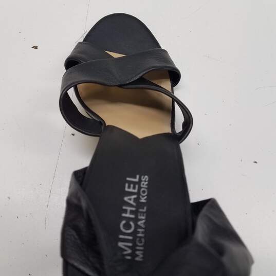 Michael Kors Strappy Women's Heels Black Size 7M image number 8