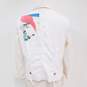 Requirements Women's White Jacket Signed by Manny Pacquiao Sz. XL image number 2