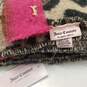 Juicy Couture Leopard Print Scarf Pink Brown One Size image number 3