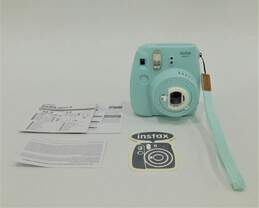 Fujifilm Instax Mini 9 Ice Blue Instant Camera IOB