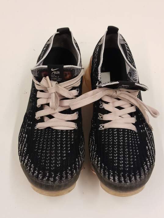 Nike Vapormax Flyknit 3 Pink Rose, Black, Grey Sneakers CU4748-001 Size 7 image number 5