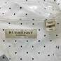 AUTHENTICATED Burberry London Polka Dot Long Sleeve Shirt Size XL image number 3