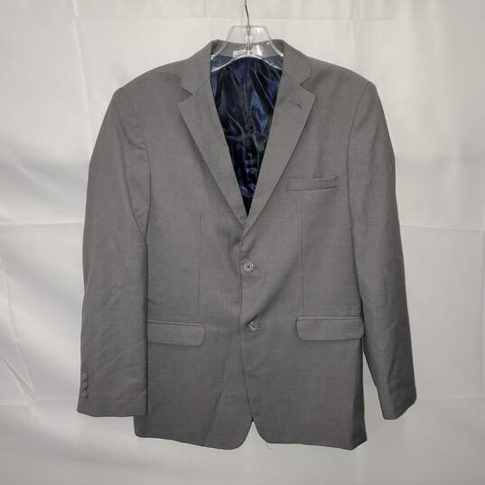 Izod Gray Blazer Jacket Size 18R image number 1