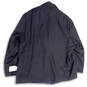NWT Mens Black Long Sleeve Notch Lapel Pockets Three Button Blazer Size 60R image number 2