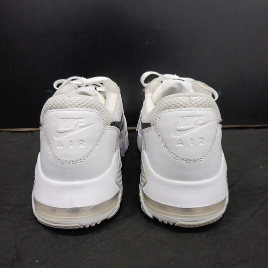 Men's White Nike Air Max Ecxee Shoe Size 11.5 image number 4