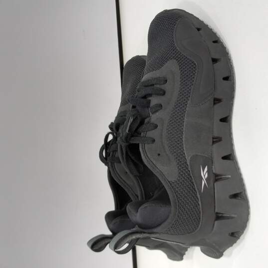 Reebok Women's Black Zig Dynamica Running Shoes Size 10 image number 2