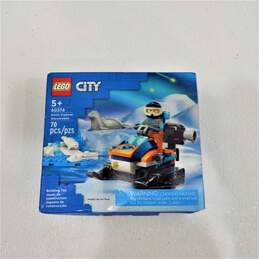 LEGO City Factory Sealed 60283 Holiday Camper Van & 60376 Arctic Explorer Snowmobile alternative image