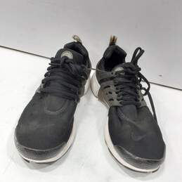 Men's Black Nike Air Presto Running Shoes Size 10