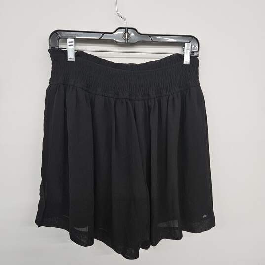 Black High Waist Shorts image number 2