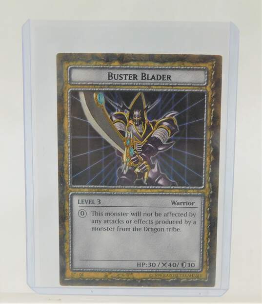 Very Rare Yugioh DungeonDice Masters Buster Blader Card ST-04 image number 1