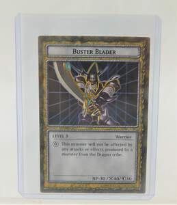 Very Rare Yugioh DungeonDice Masters Buster Blader Card ST-04