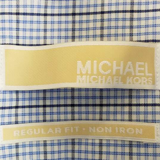 Michael Kors Men Blue Button Up M image number 3