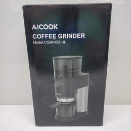 Aicook Coffee Grinder Model CG9400D-UL IOB Untested
