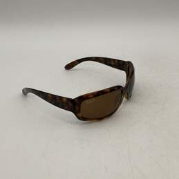 Womens RB4102 Brown Tortoise Frame Brown Lens Polarized Rectangle Sunglasses alternative image