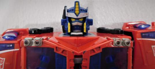 2004 Hasbro Takara Transformers Optimus Prime 10 Inch Action Figure image number 3