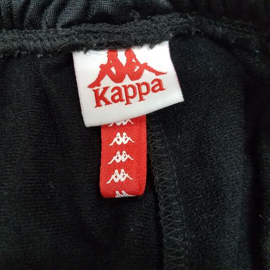 Kappa Women's Black Logo Joggers Athletic Pants Size XLarge image number 3