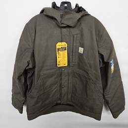 Carhartt Green Relaxed Fit Full Swing Ripstop Insulated Jacket