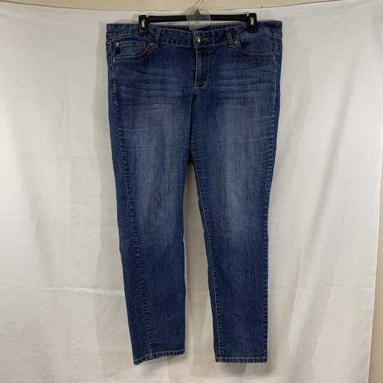 Women's Medium Wash Torrid Jeans, Sz. 22R image number 1
