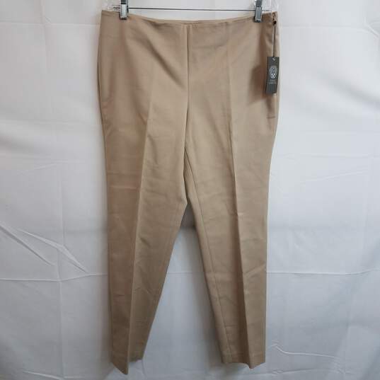 Vince Camuto khaki dress pants women's 12 nwt image number 2