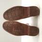 G.H. Bass & Co. Men's Pasadena Brown Leather Derby Shoes Size 9.5 image number 6