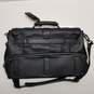 TUMI CAMBRIDGE FLAP LEATHER BRIEFCASE WITH SHOULDER STRAP image number 2