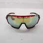 Tifosi Sledge Red Interchangable Lens Sports Sunglasses image number 3
