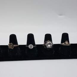Sterling Silver Ring Jewelry Bundle 4pcs 15.4g