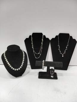 5 pc SilverTone  Jewelry Set