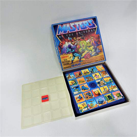 Masters Of The Universe 3D Action Game He-Man Vintage Board Game 1983 Mattel image number 1