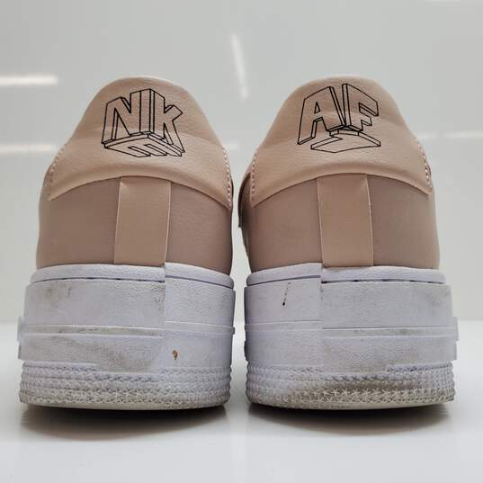 2021 WOMEN'S NIKE AIR FORCE 1 PIXEL 'PARTICLE BEIGE' CK6649-200 SIZE 10.5 image number 4