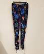 NWT Womens Multicolor Floral Drawstring Waist Activewear Yoga Pants Size 1 image number 1