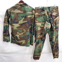 US Army BDU Woodland Camo Coat & Pants Set I Corps Medium-Short alternative image