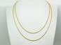 14K Yellow Gold Twisted Rope Chain Necklace 17.0g image number 4