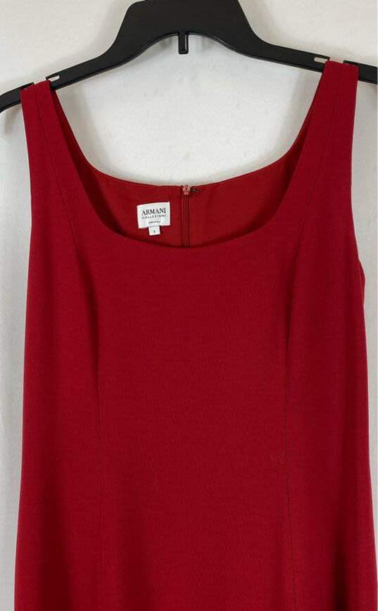 Armani Collezioni Red Casual Dress - Size 4 image number 6