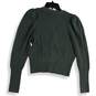 NWT Express Womens Green Long Sleeve Button Front Cardigan Sweater Size Small image number 2