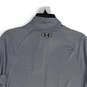 NWT Mens Gray Heather Mock Neck Long Sleeve Pullover T-Shirt Size M image number 4