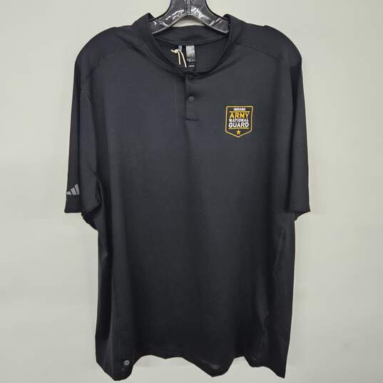 Adidas Black Army National Guard Polo image number 1