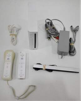 Nintendo Wii with 2 controllers and 1 Nunchuck