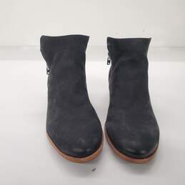 Sam Edelman Black Suede Double Zip Ankle Boots Women's Size 4.5 alternative image